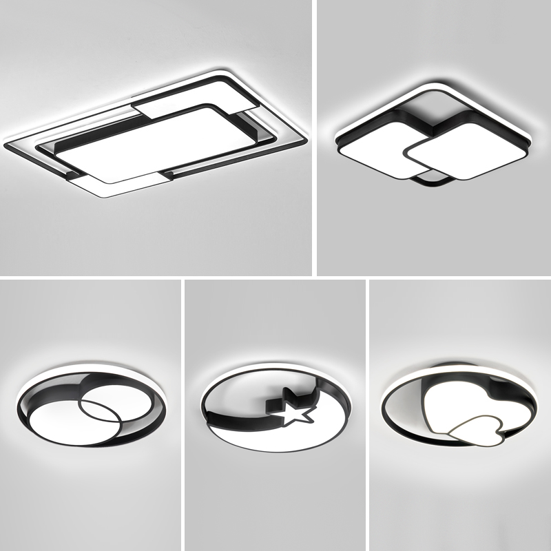 21新款客厅灯长方形led吸顶灯简约现代卧室餐厅书房遥控灯具