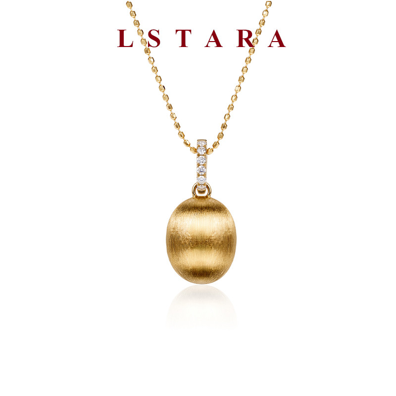 LSTARA18K金拉丝气球吊坠