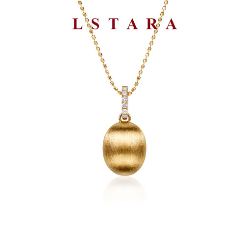LSTARA18K金拉丝气球吊坠