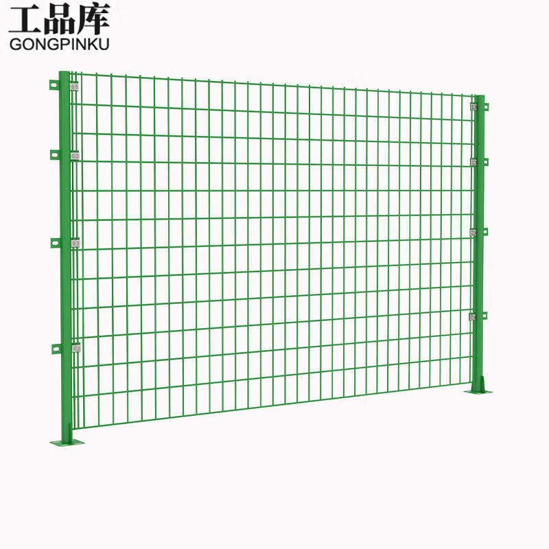 工品库双边丝护栏网铁丝网圈地隔离网防护网高速公路围栏养殖网片