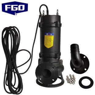 FGO潜污泵380V平稳低噪音潜水排污泵化粪池排污泵50WQ15 3KW
