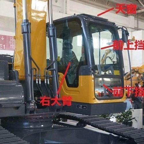 徐工XE215C/215CA/215D挖机玻璃挡风前后天窗门玻不包邮高品质