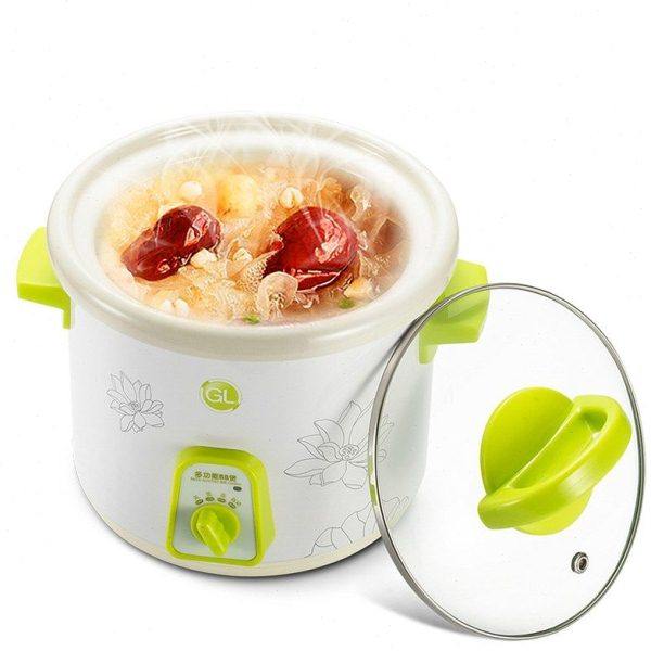 gl格朗bb煲婴儿电饭煲陶瓷内胆宝宝炖锅熬粥煮粥锅儿童辅食锅1L,厨房电器,BB煲/电粥锅,淘宝优惠券,粉丝福利购,淘宝优惠卷