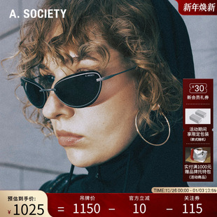 RAW系列轻盈时尚 A.SOCIETY 前卫偏光防晒猫眼太阳镜ARIEL 新品
