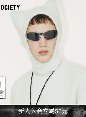 A.SOCIETY×MAISON KITSUNE 未来感钛架运动防紫外线太阳墨镜 REN