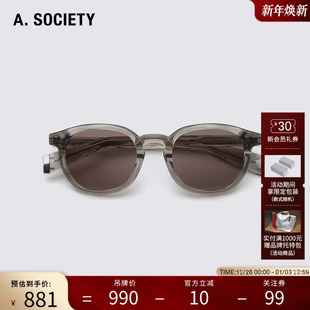 WAVY圆框休闲复古舒适防晒男女墨镜OLLIE A.SOCIETY 新年礼物
