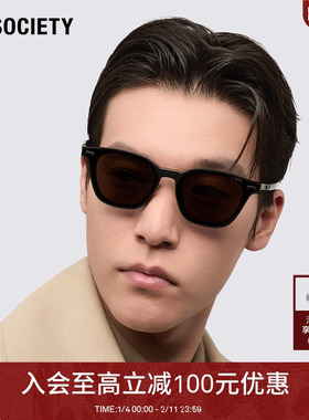 新年礼物 A.SOCIETY CLIPON磁吸防蓝光办公方圆框男女墨镜FLORIAN