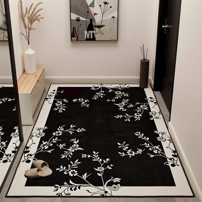 轻奢入户门地垫耐脏玄关门口脚垫家用客厅进门地毯可裁剪防滑门垫,居家布艺,入户地垫,淘宝优惠券,粉丝福利购,淘宝优惠卷