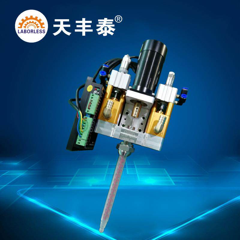 动态ab双液点胶阀旋转自动ab灌胶机点胶机配件出胶阀精度