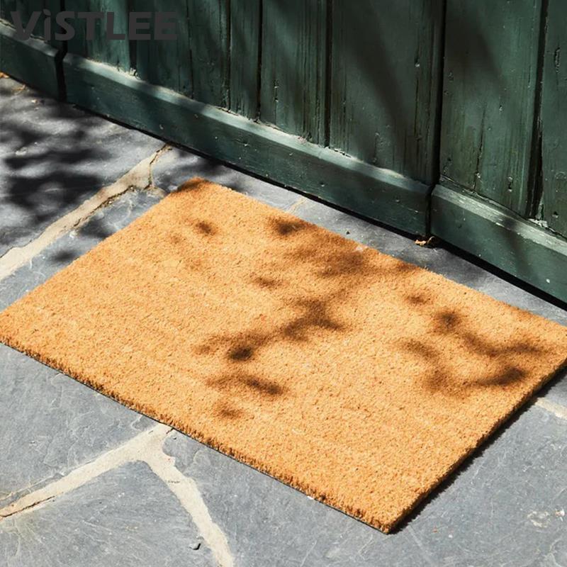 Vistlee 进户门户外地垫天然椰棕入户门垫蹭脚家用防滑垫耐脏地毯