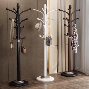 日本工艺衣帽架落地卧室挂衣架简约现代立式 衣服架子客厅挂包架子