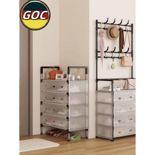 德国鞋架家用门口室内多层防尘省空间结实宿舍入户收纳鞋帽一体架