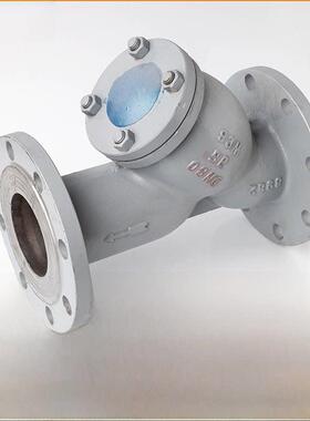 铸钢Y型过滤器GL41H-16C管道除污器高温蒸汽导热油阀门DN80 100