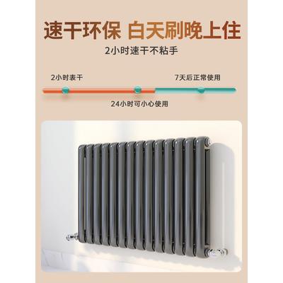 三青漆暖气片专用翻新改色油漆耐高温防锈防腐水性金属漆银粉喷漆