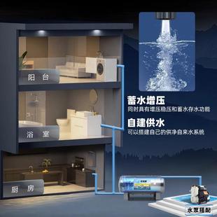 304不锈钢压力罐家用全自动无塔供水器井水增压储水罐水塔 卧式 箱