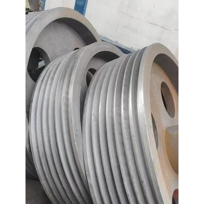 三角皮带轮盘 a型b型c d单槽双槽3 4 5 6槽铸铁 小 大 电机皮带轮