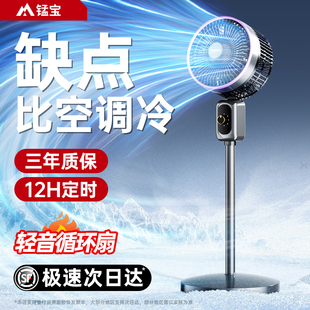 智能台式 空气循环扇电风扇家用落地扇超静z音遥控立式 电扇2024新