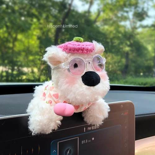 汽车装饰车内有趣的车饰摆件新款中控台公仔网红车上摆件可爱玩偶