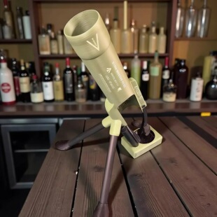 新款创意发射家用迫击炮开瓶器啤酒瓶砂浆开瓶器神器多功能发射