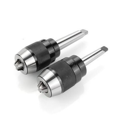 捷威铣床自紧钻夹头 r8柄 直柄莫D氏锥柄快速锁紧车床一体式钻夹