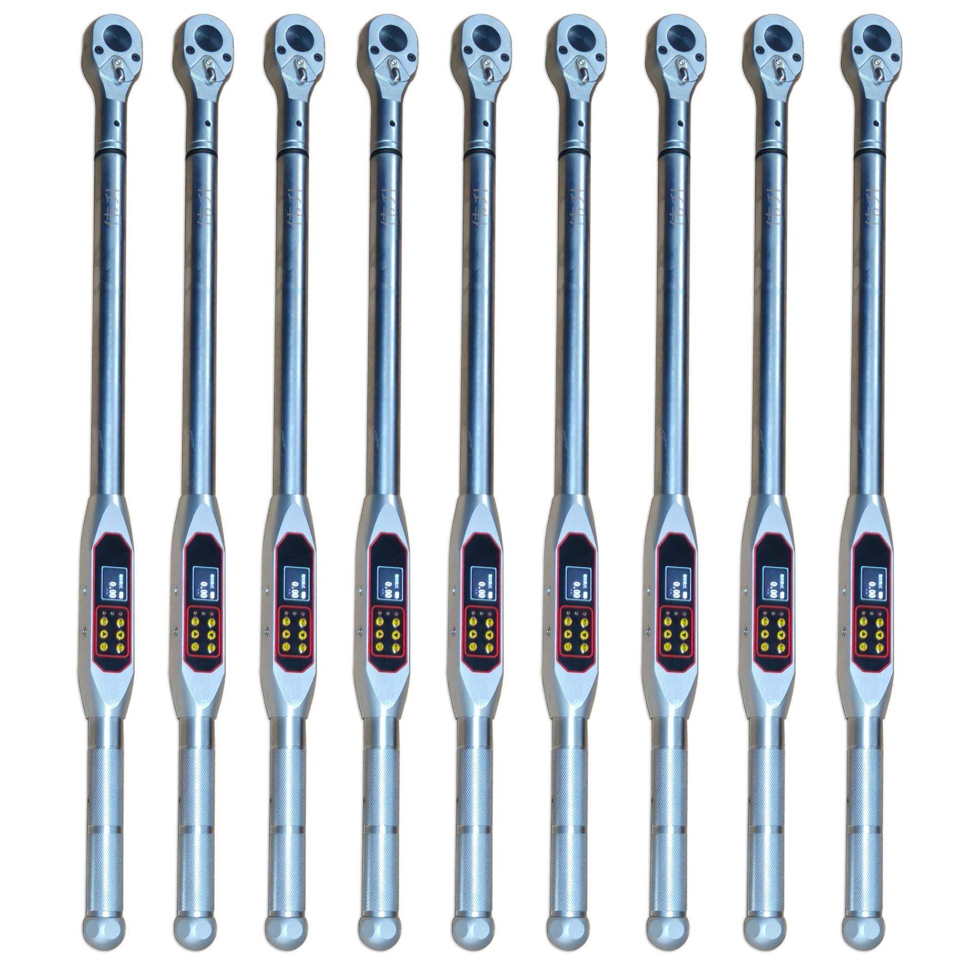 手动数显扭力扳手1000Nm收割机切割器驱动轴固定螺栓扭矩控制