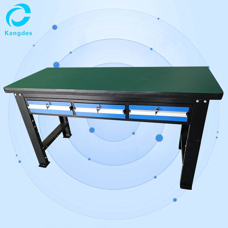 防静电操作工作台非标定制工厂实验钳工重型平三抽防静电工作台