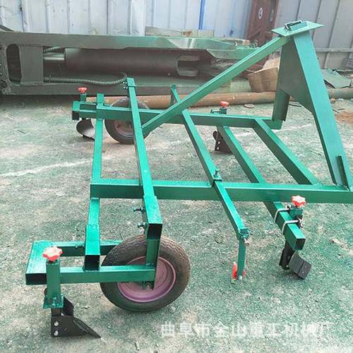 小型拖拉机带地膜机双垄地膜覆盖机多功能洋葱种植地膜覆盖机