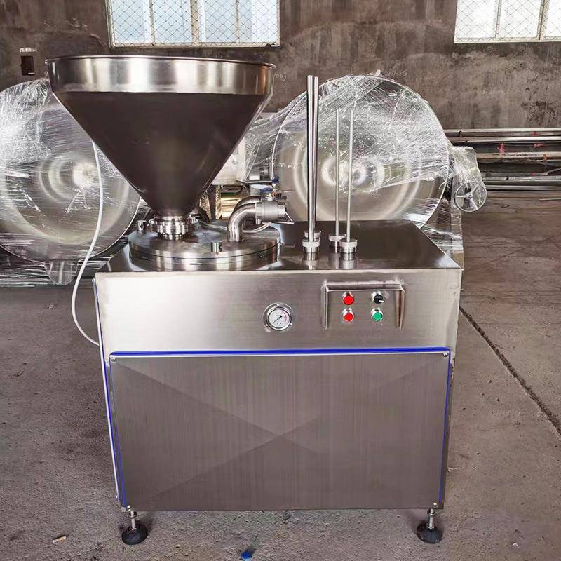 商用全自动灌肠机腊肠纯肉肠灌肠机供应多功能不锈钢台式灌肠机