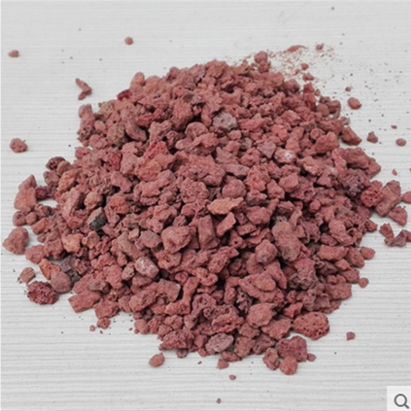 红黑大小火山岩石多肉植物铺面垫底石专用多肉介质花卉营养土