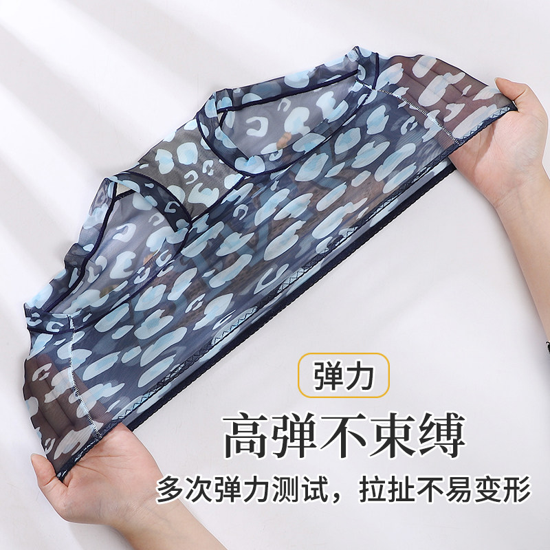 大码蕾丝内裤女纯棉抗菌裆女士三角性感无痕中高腰女生短裤惑豹纹