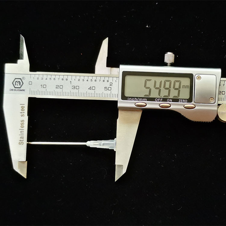 点胶针头1.5英寸卡口针嘴55MM长点胶针管胶嘴针筒胶头点胶机针头
