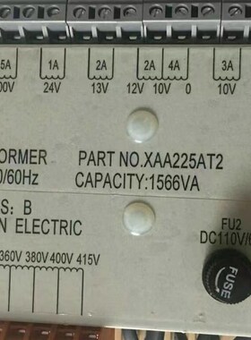 电梯变压器XAA225AT2控制柜专用变压器1566VA电梯配件