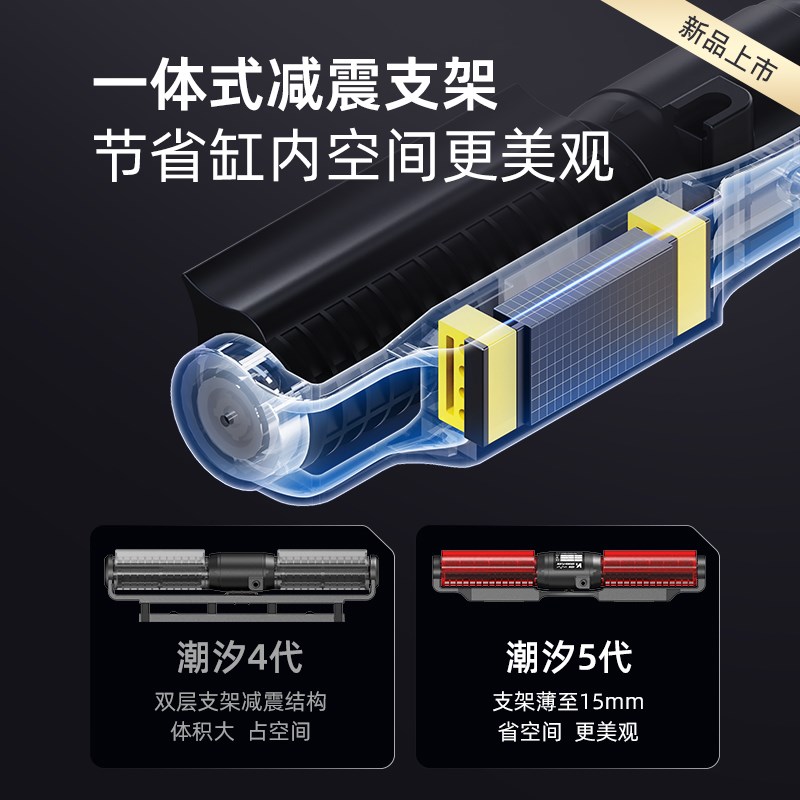 老渔匠鱼缸环流泵静音造浪泵底吹溪流缸造浪器冲浪泵吹粪器老鱼匠