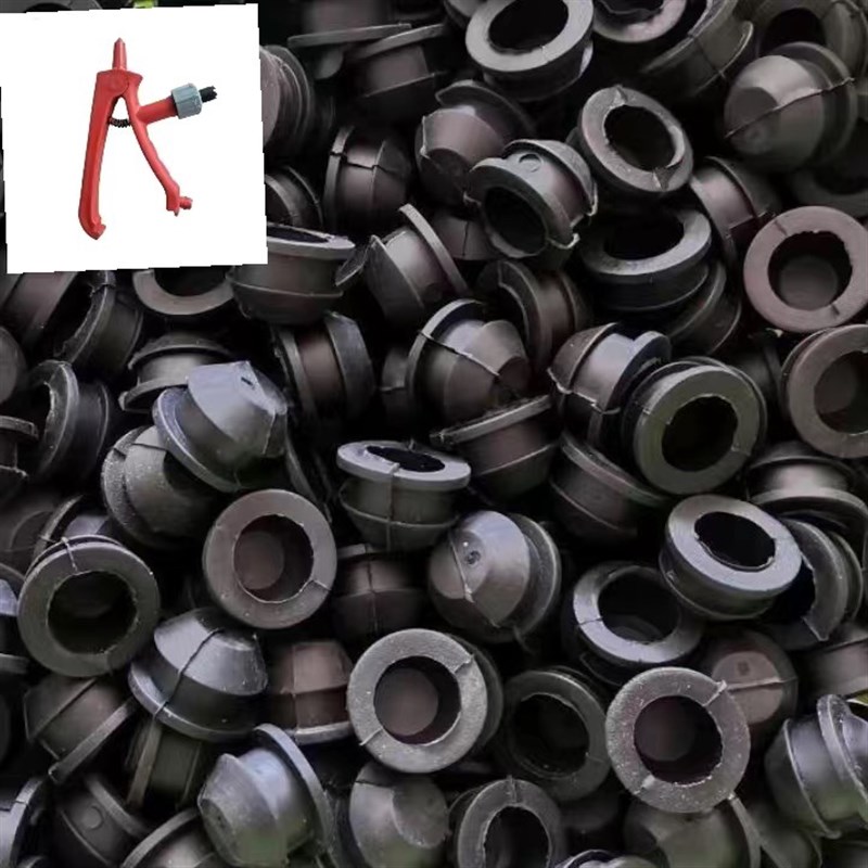 滴灌带截流卡堵头微喷带截流卡堵头方便快捷滴灌带微喷带截流卡堵