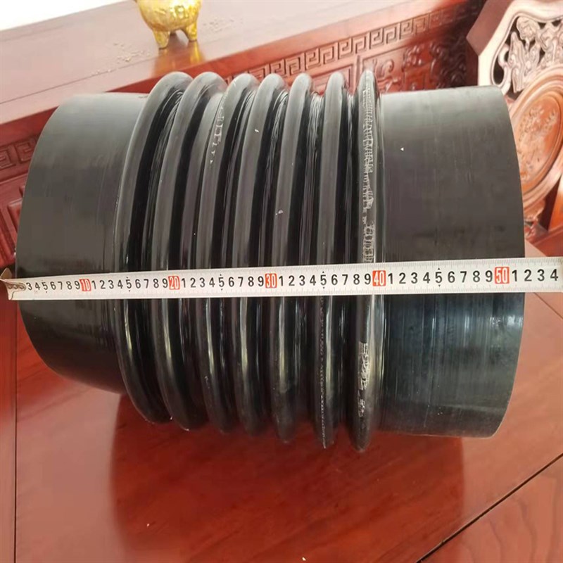 内径110 160 橡胶排水管橡胶波纹管伸缩管软管桥梁管道改建软连接