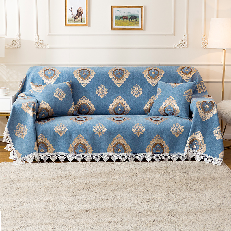 防猫抓沙发巾全盖四季通用盖布简约欧式沙发垫保护套罩全包可定做