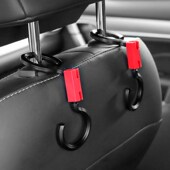 创意多功能车载椅背挂钩婴儿车购物车汽车座椅头枕S型车用挂钩子