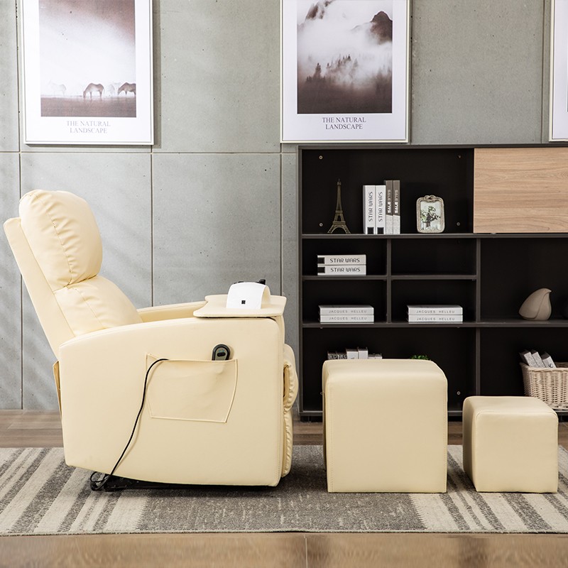 美甲沙发美足椅美睫美容足疗足浴做脚趾甲多功能电动可躺椅子沙发