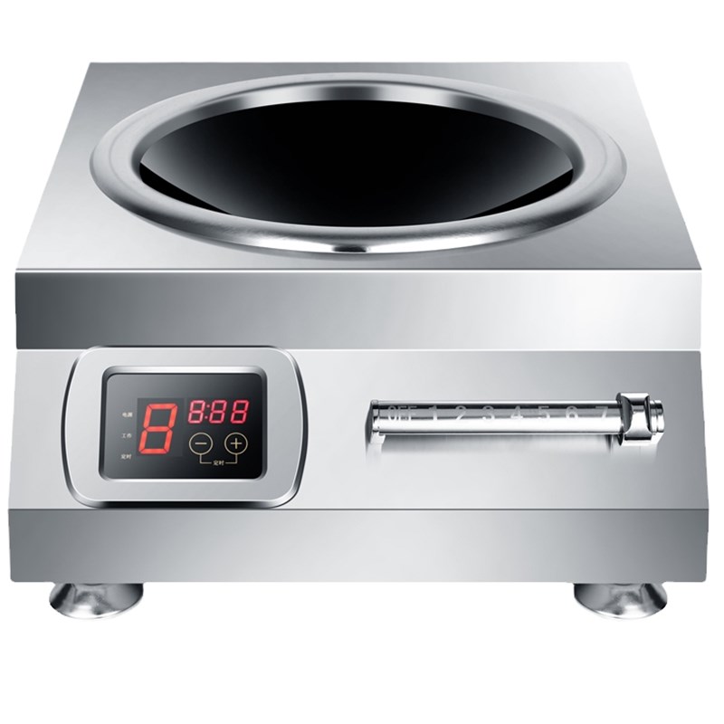 商用电磁炉3500W大功率炒菜炉凹面台式爆炒灶家食堂家用电灶单灶