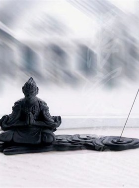 张家造斗战胜佛齐天大圣孙悟空禅意摆件家居庭院车载鱼缸茶桌装饰