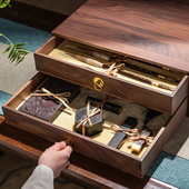 张小凤 金凤玉露 文房四宝礼盒笔墨纸砚送礼砚台墨条镇尺笔挂毛笔