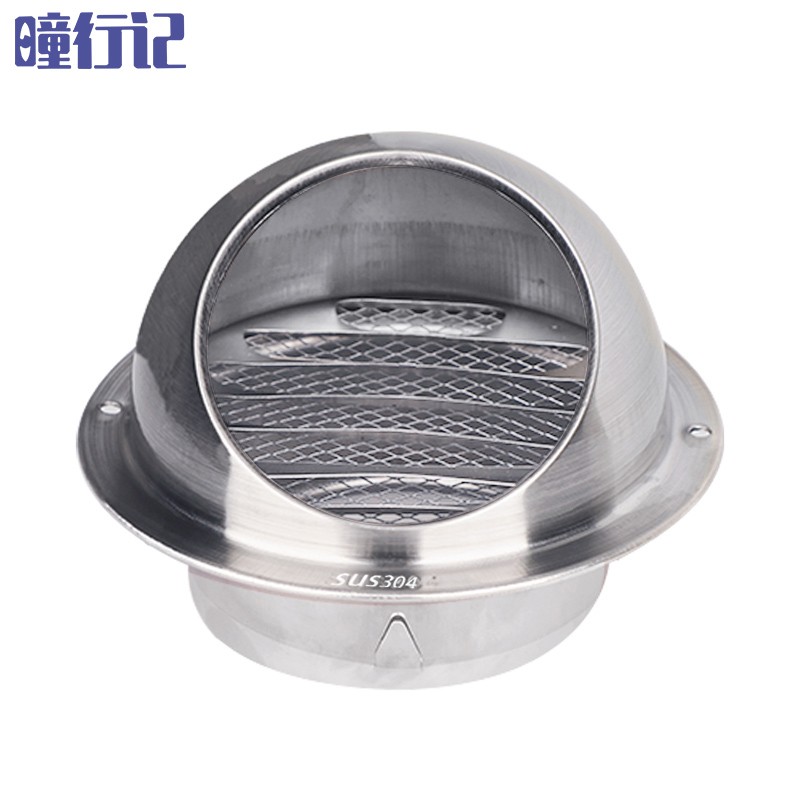 304不锈钢风帽 油烟机排烟新风排风防风罩外墙出风通风口网罩排气