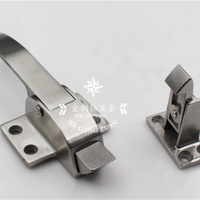 不锈钢烘箱把手烤箱拉手锁 冷库冷柜门扣蒸柜试验箱拉手 烤箱门锁,基础建材,小拉手,淘宝优惠券,粉丝福利购,淘宝优惠卷