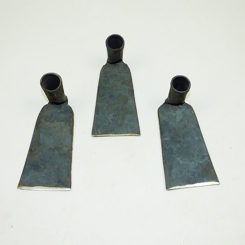 手工锻打小锄头加厚小号钢锄迷你园艺种花种菜除草挖土轻巧小工具