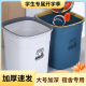 垃圾桶北欧风方形家用宿舍客厅卧室厨房卫生间压圈无盖纸篓垃圾筒