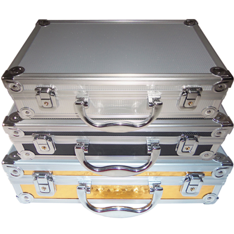 2/4/8只装无线麦克风铝箱子手提 两支话筒箱子保护箱 KTV话筒盒子