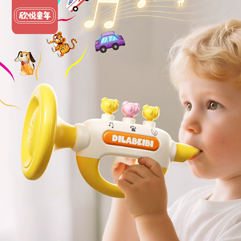 儿童锻炼肺活量音乐小喇叭
