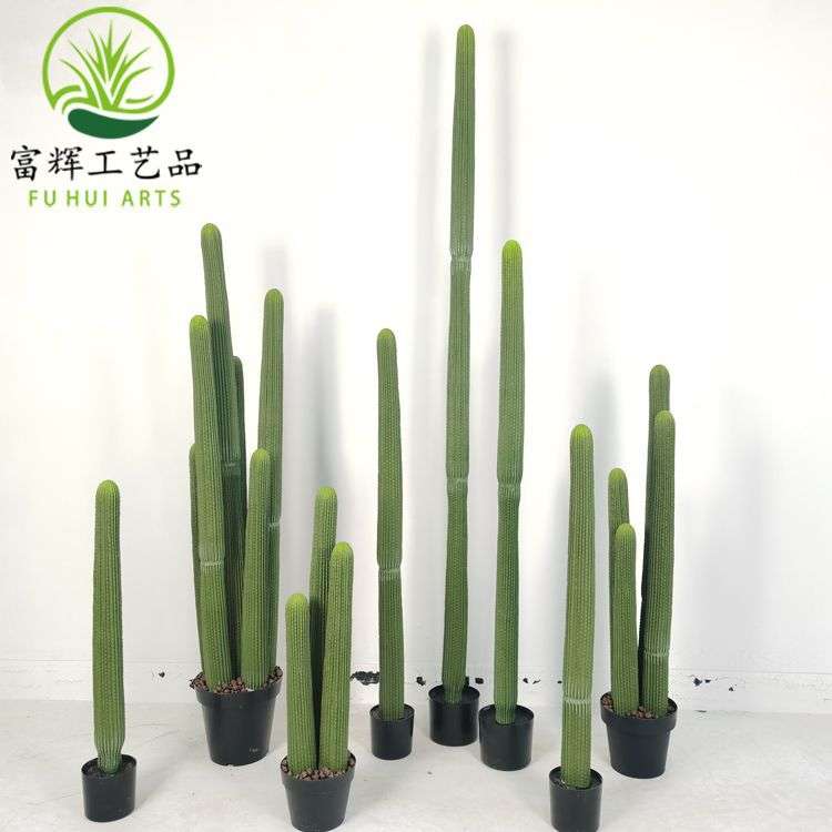 仿真仙人掌仙人棒仙人柱花盆栽假花套装组合家居装饰道具摆件