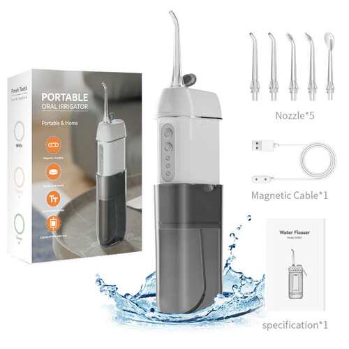 活塞泵跨境洗牙器电动冲牙器便携式洁牙仪洗牙声波冲洗器水牙线