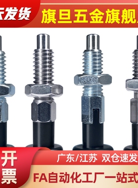 NDXN6/8/10/12/16/20L/LW/AL/ALW-SUS旋钮柱塞 凸销锁定型 NDXN-L